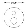 Duravit C.1 C15200018046 Термостат для ванны для скрытого монтажа черный