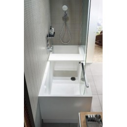 Duravit Shower + Bath 700404000000000, Ванна правосторонняя, цвет белый