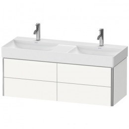 Duravit XSquare XS416402222 Тумба подвесная 118 см Белый глянцевый