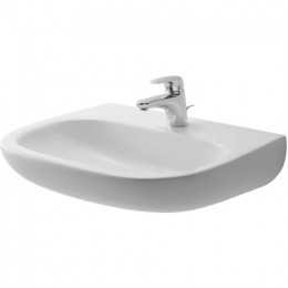 Duravit D-Code 23116000002, Раковина без перелива, цвет белый