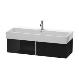 Duravit Vero Air VA612904040 Тумба подвесная 118 см Черный глянцевый