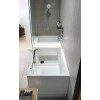 Duravit Shower + Bath 700403000000000, Ванна левосторонняя, цвет белый